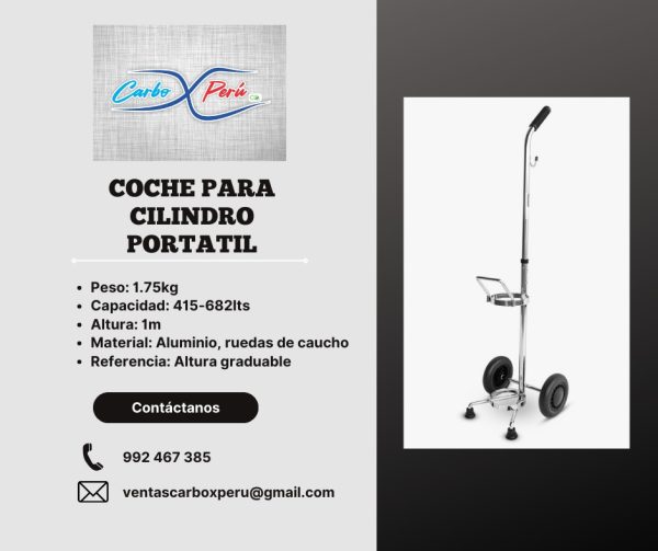 Coche Para Cilindro Portátil